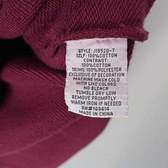 Johnny Was Isadora Thermal Sweatshirt Embroidered Floral Boho Size S - Picture 12 of 12